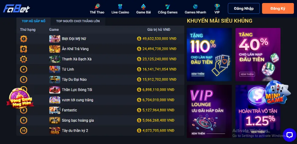 Banner khuyến mãi nổ hũ độc quyền tại RED88